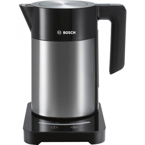 Bosch TWK7203 electric Kettle 1.7 L 1850 W Black, Stainless steel