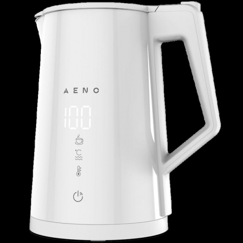 AENO Electric Veekeetja EK8S Smart: 1850-2200W, 1.7L, Strix, Double-walls, Temperature Control, Keep warm Function, Control via Wi-Fi, LED-display, Non-heating body, Auto Power Off, Dry tank Protection