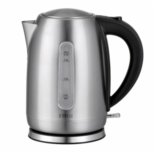 Noveen EK1405 1.7l Inox electric Kettle Strix off switch