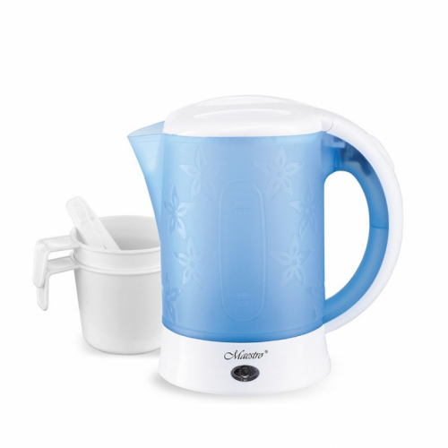 Feel-Maestro MR010 electric Kettle 0.6 L Blue, White 600 W