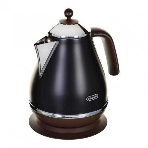 DeLonghi KBOV 2001.BK electric Kettle 1.7 L Black,Brown 2000 W