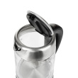 Adler AD 1247 NEW electric Kettle 1.7 L 2200 W Black, Stainless steel, Transparent