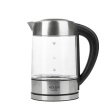 Adler AD 1247 NEW electric Kettle 1.7 L 2200 W Black, Stainless steel, Transparent