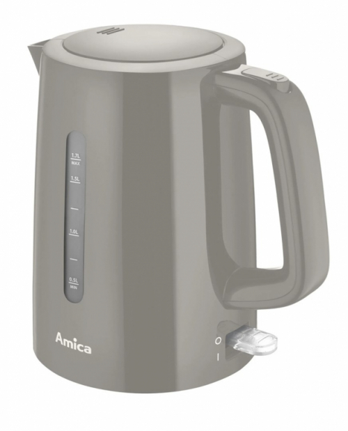 Amica KF 1013 1.7 l 2200 W electric Kettle Grey