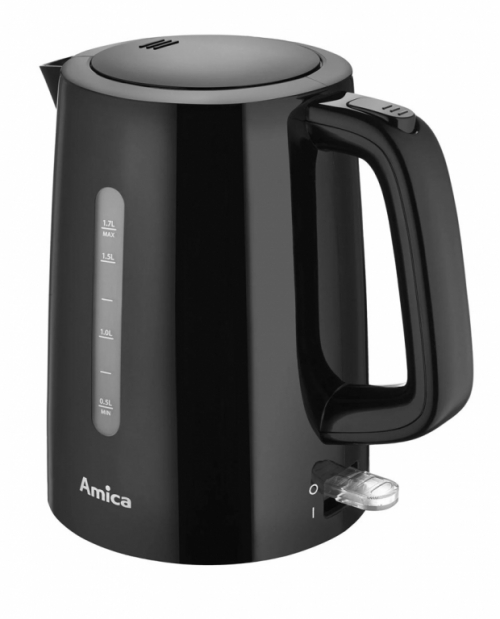 Amica KF 1.7 l 2200 W electric Veekeetja Black