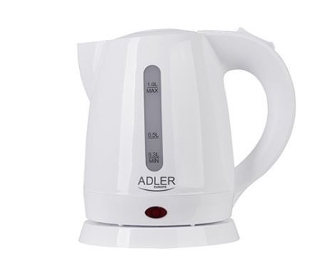 Adler Kettle 1,0l white AD 127