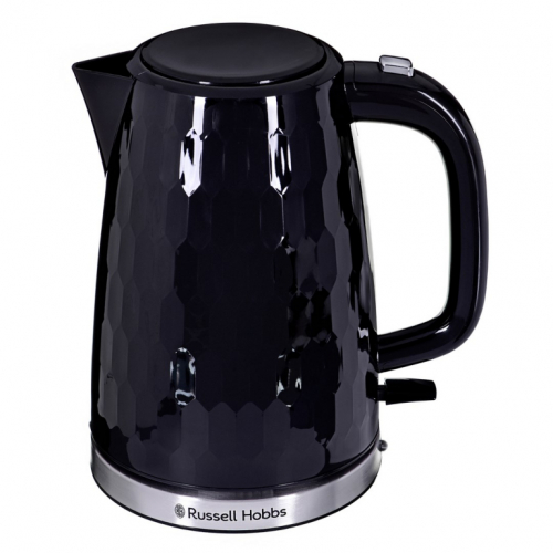 Russell Hobbs Honeycomb Black Kettle electric Kettle 1.7 L 2400 W