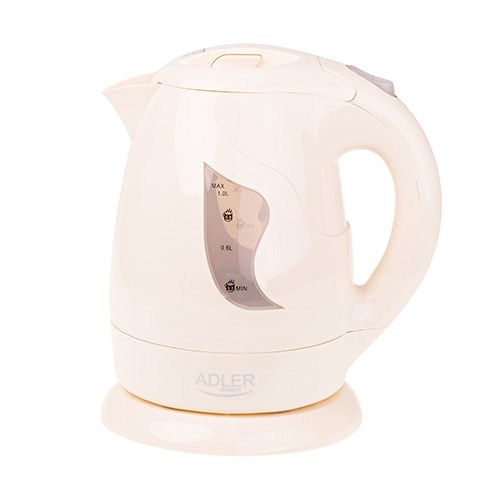 Adler AD 08b electric Kettle 1 L Beige 850 W