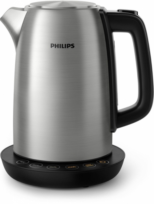 Philips Avance Collection HD9359/90 electric Veekeetja 1.7 L 2200 W Black, Metallic