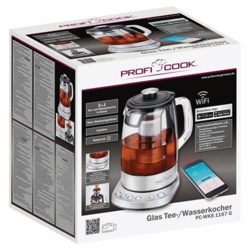 Proficook electric cordless glass Veekeetja PC-WKS 1167