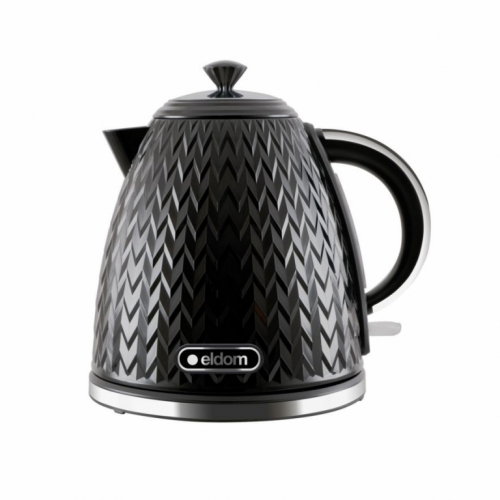 ELDOM NELA Veekeetja, 1.7 l capacity, 2000 W power, black