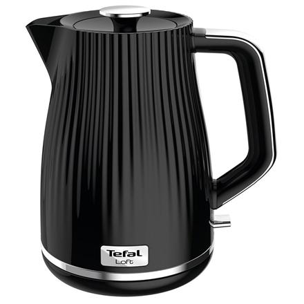 TEFAL | Veekeetja | KO250830 | Electric | 2400 W | 1.7 L | Plastic | 360° rotational base | Black