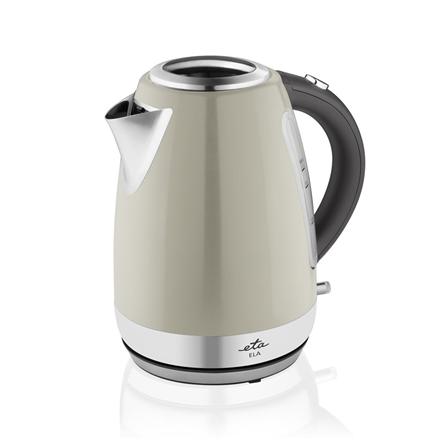 ETA | Kettle | ELA ETA859890070 | Standard | 2100 W | 1.7 L | Stainless steel | 360° rotational base | Cream