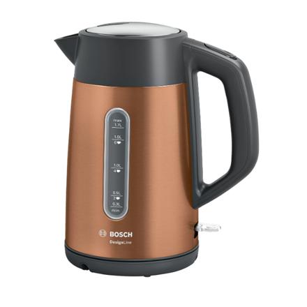 Bosch | Veekeetja | TWK4P439 | Electric | 2400 W | 1.7 L | Stainless steel | 360° rotational base | Copper