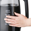ELDOM C530 NEVO electric Kettle 1.7 L 2200 W Black, Transparent