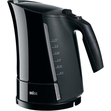 Braun | WK 300 | Standard Veekeetja | 2200 W | 1.7 L | Plastic | 360° rotational base | Black