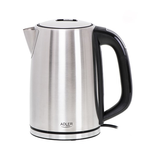 Adler AD 1340 electric Kettle 1.7 L 2200 W Black, Silver