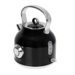 Adler | Veekeetja with a Thermomete | AD 1346b | Electric | 2200 W | 1.7 L | Stainless steel | 360° rotational base | Black