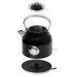 Adler | Veekeetja with a Thermomete | AD 1346b | Electric | 2200 W | 1.7 L | Stainless steel | 360° rotational base | Black