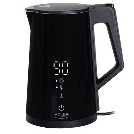 Electric Kettle ADLER AD 1345B black