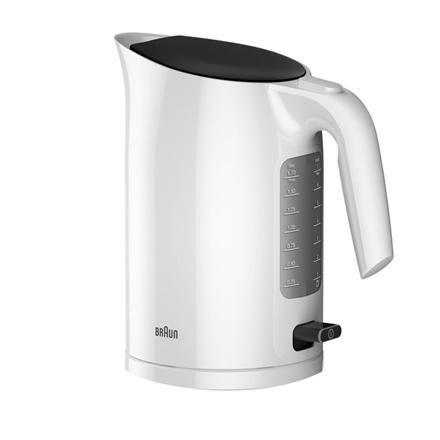 Braun | Veekeetja | WK3100WH PurEase | Standard | 2200 W | 1.7 L | Plastic | 360° rotational base | White