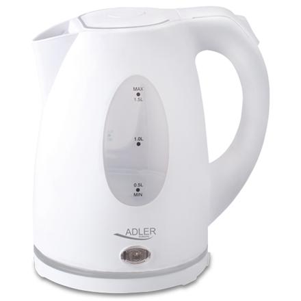 Adler | Veekeetja | AD 1207 | Standard | 2000 W | 1.5 L | Plastic | 360° rotational base | White