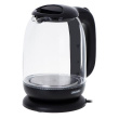 Mesko | Veekeetja | MS 1302b | Electric | 2200 W | 1.7 L | Glass | 360° rotational base | Black
