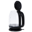 Mesko | Veekeetja | MS 1302b | Electric | 2200 W | 1.7 L | Glass | 360° rotational base | Black