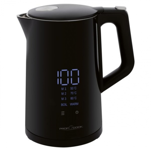 ProfiCook PC-WKS 1243 electric Veekeetja 1.7 L 2200 W Black