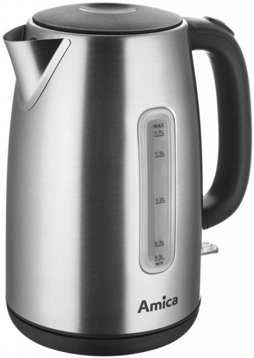 Amica KM2011 electric Kettle 1.7 L 2200 W Silver