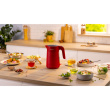 Bosch TWK2M164 electric Veekeetja 1.7 L 2400 W Black, Grey, Red