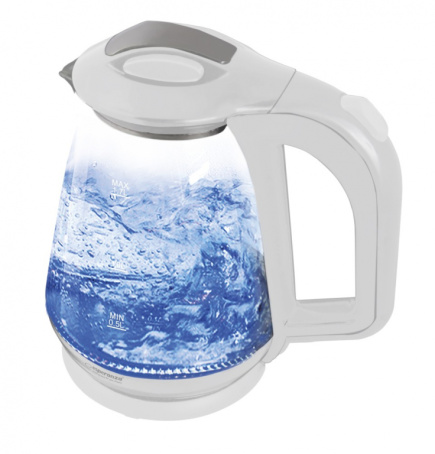 Esperanza Glass Kettle MISSOURI 1.7L white