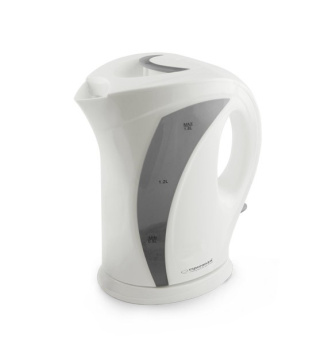 Esperanza ELECTRIC Kettle IGUAZU 1.7L WHITE-GREY