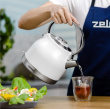 Zelmer ZCK7940 electric Veekeetja 1.5 L 2200 W Stainless steel, White