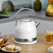 Zelmer ZCK7940 electric Veekeetja 1.5 L 2200 W Stainless steel, White