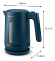 Philips 3000 series HD9411/70 electric Kettle 1.7 L 2200 W Blue