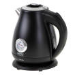 Camry | Veekeetja with a thermometer | CR 1344 | Electric | 2200 W | 1.7 L | Stainless steel | 360° rotational base | Black