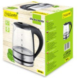 Feel-Maestro MR062 electric Veekeetja 1.2 L Black, Transparent 1630 W