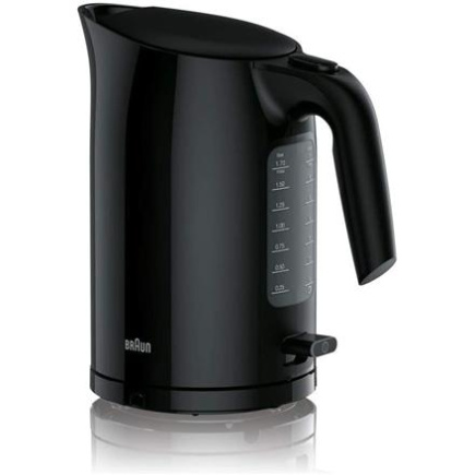 Braun | Veekeetja | WK3100BK PurEase | Standard | 2200 W | 1.7 L | Plastic | 360° rotational base | Black