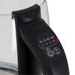 Camry | Veekeetja | CR 1290 | Standard | 2200 W | 2 L | Plastic/glass | 360° rotational base | Black/Transparent