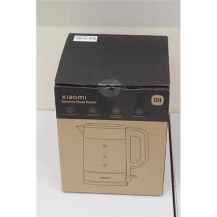 Taastatud. Xiaomi Electric Glass Veekeetja EU | Xiaomi | Electric Glass Veekeetja EU | Electric | 2200 W | 1.7 L | Glass | 360° rotational base | Black/Stainless Steel | DAMAGED PACKAGING