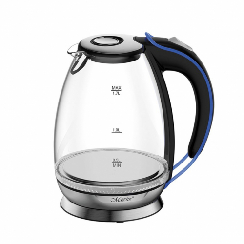 Maestro MR-054 Electric Veekeetja with lighting, glass 1.7 L