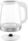 Klaaskorpusega veekeetja Sencor SWK2190WH, valge