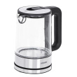 Mesko | Veekeetja | MS 1301b | Electric | 1850 W | 1.7 L | Glass/Stainless steel | 360° rotational base | Black