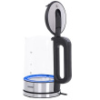Mesko | Veekeetja | MS 1301b | Electric | 1850 W | 1.7 L | Glass/Stainless steel | 360° rotational base | Black