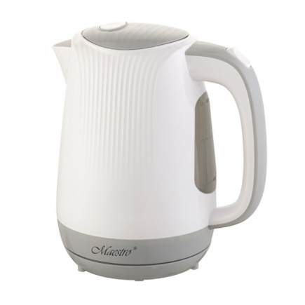 Feel-Maestro MR042 white electric Veekeetja 1.7 L Grey, White 2200 W