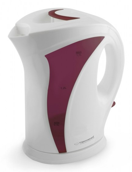 Esperanza EKK018R electric Veekeetja 1.7 L 2200 W Red, White