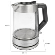 Proficook electric glass Veekeetja PC-WKS 1190 G