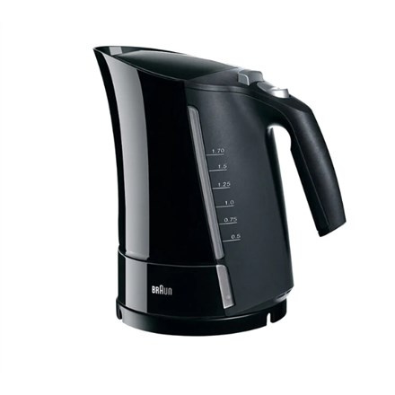 Braun WK 500 electric Veekeetja 1.6 L 3000 W Black
