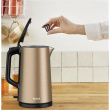 TEFAL | Veekeetja | KI583C10 | Electric | 2000 W | 1.5 L | Stainless Steel | 360° rotational base | Gold